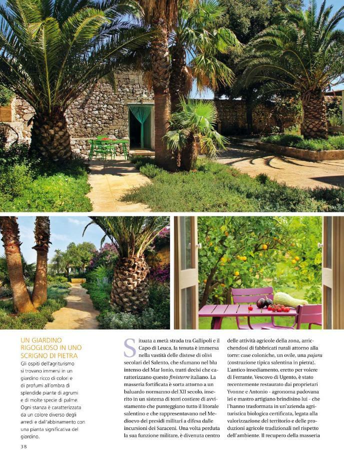 Agriturismo Masseria Gianferrante Ugento Exterior photo
